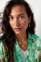 collana tre cuori monete