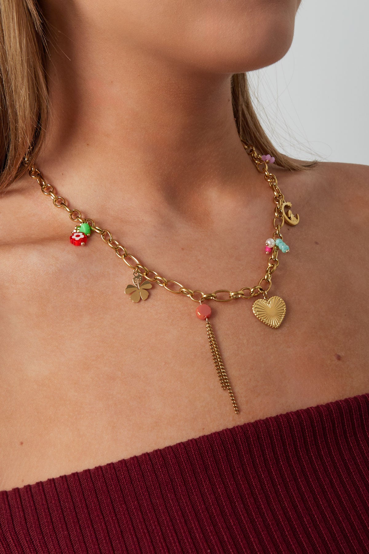 collana con ciondolo loop dreams