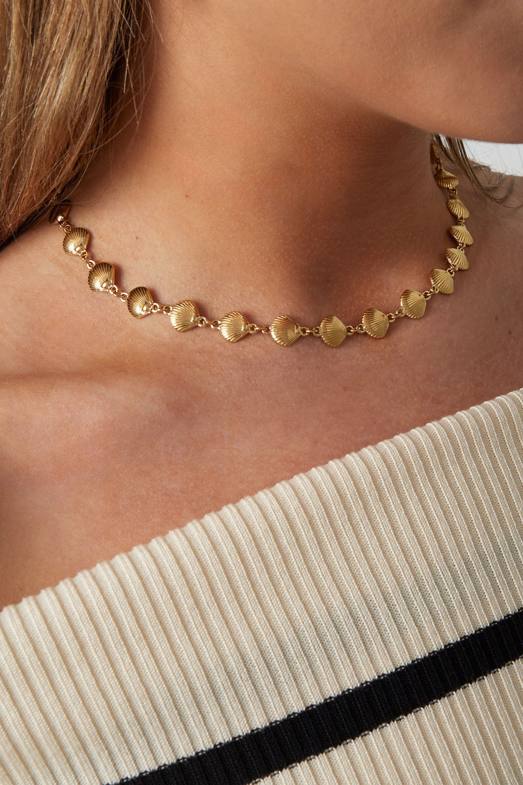 collana trio conchiglie