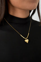 collana trendy a forma di cuore
