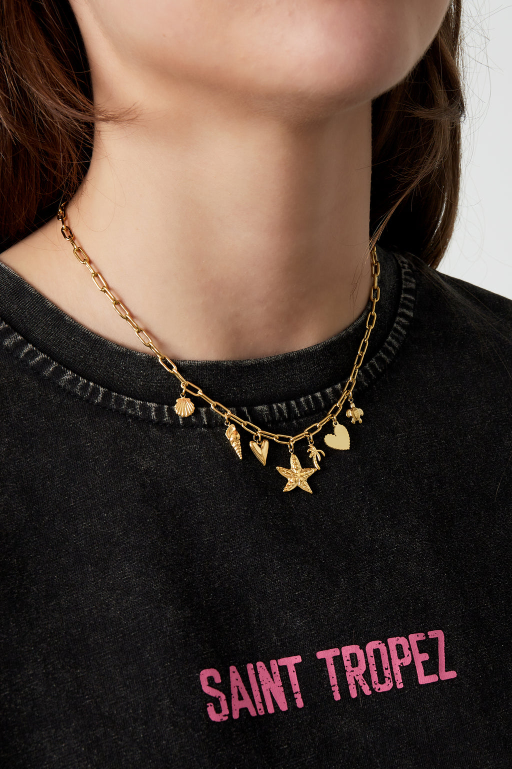 collana con ciondolo "beach babe"