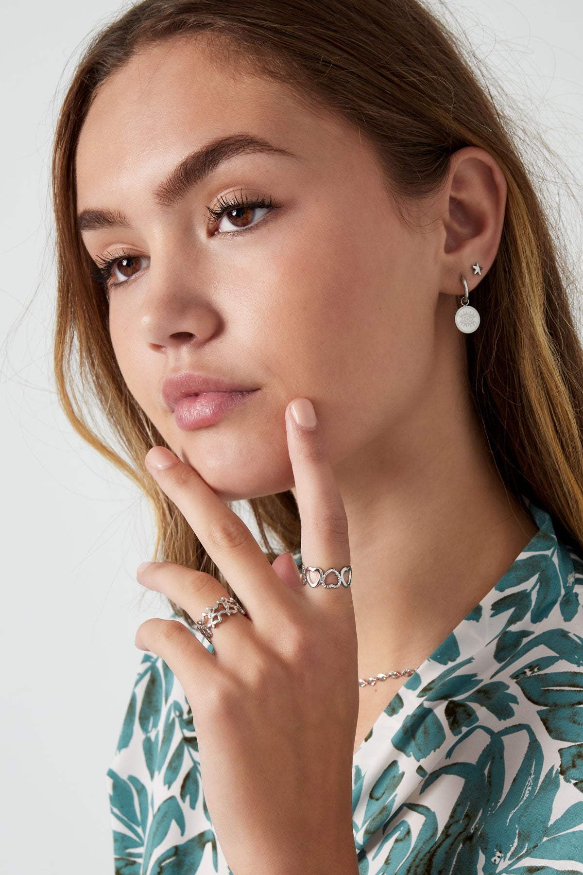 anello cuori diversi
