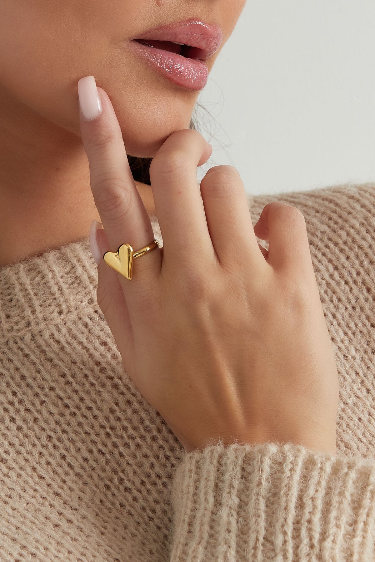 anello a cuore di classe