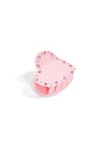 Fermagli per capelli a forma di cuore in acetato casual, accessori per San Valentino