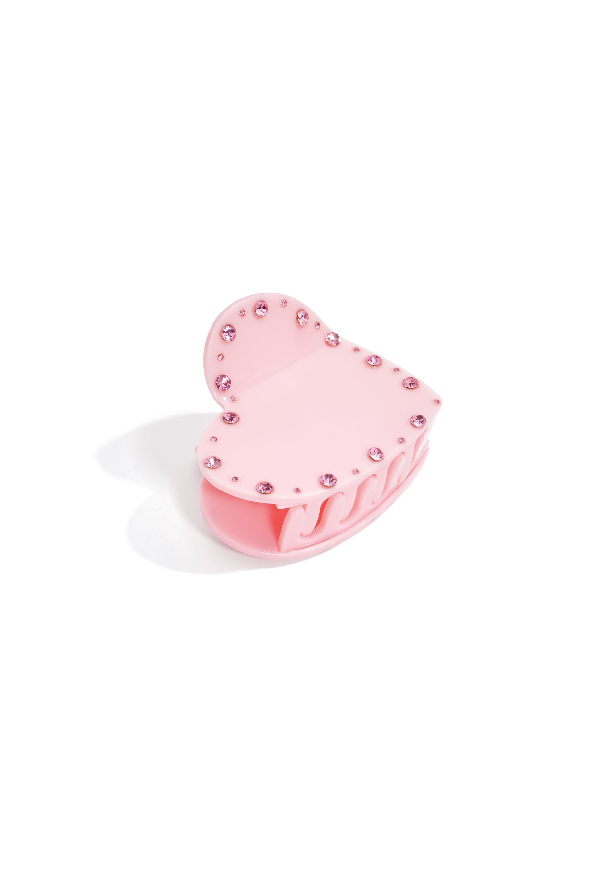 Fermagli per capelli a forma di cuore in acetato casual, accessori per San Valentino