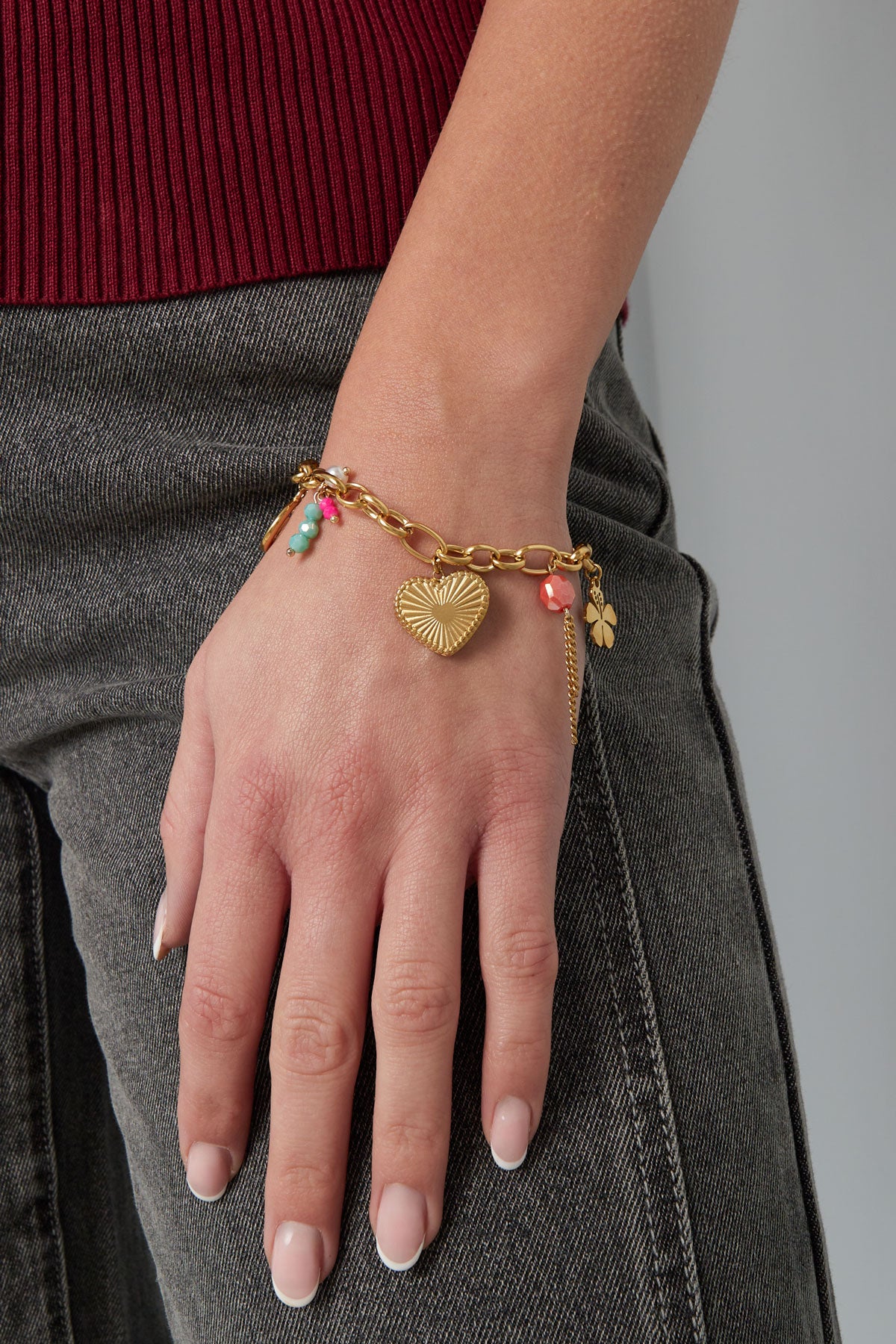 braccialetto con ciondolo loop dreams