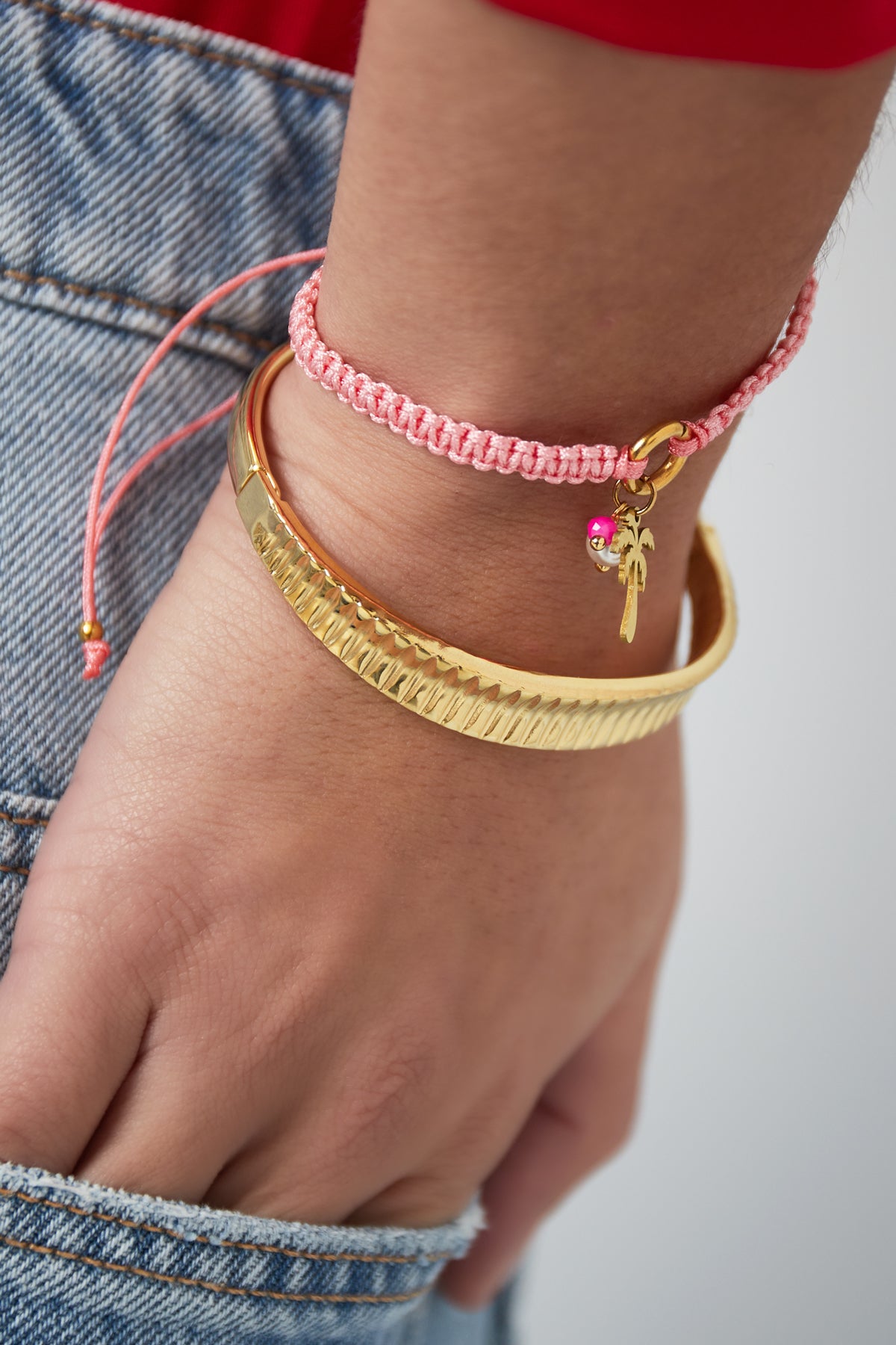 bracciale con struttura