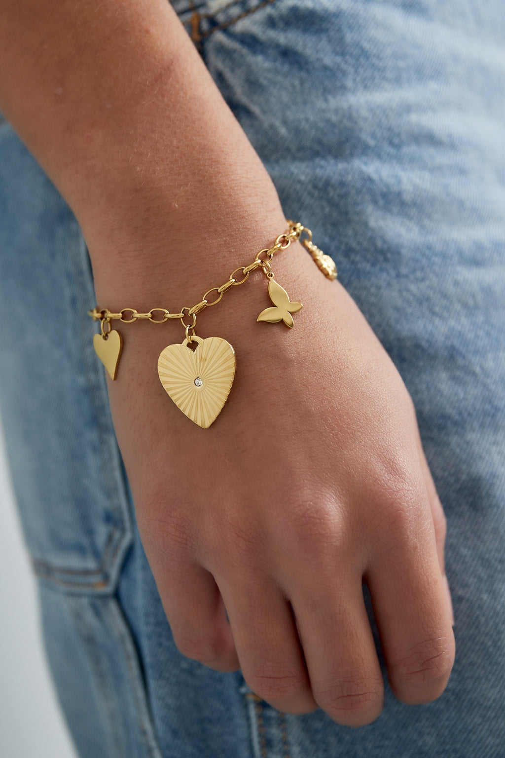 bracciale abbraccio d'amore