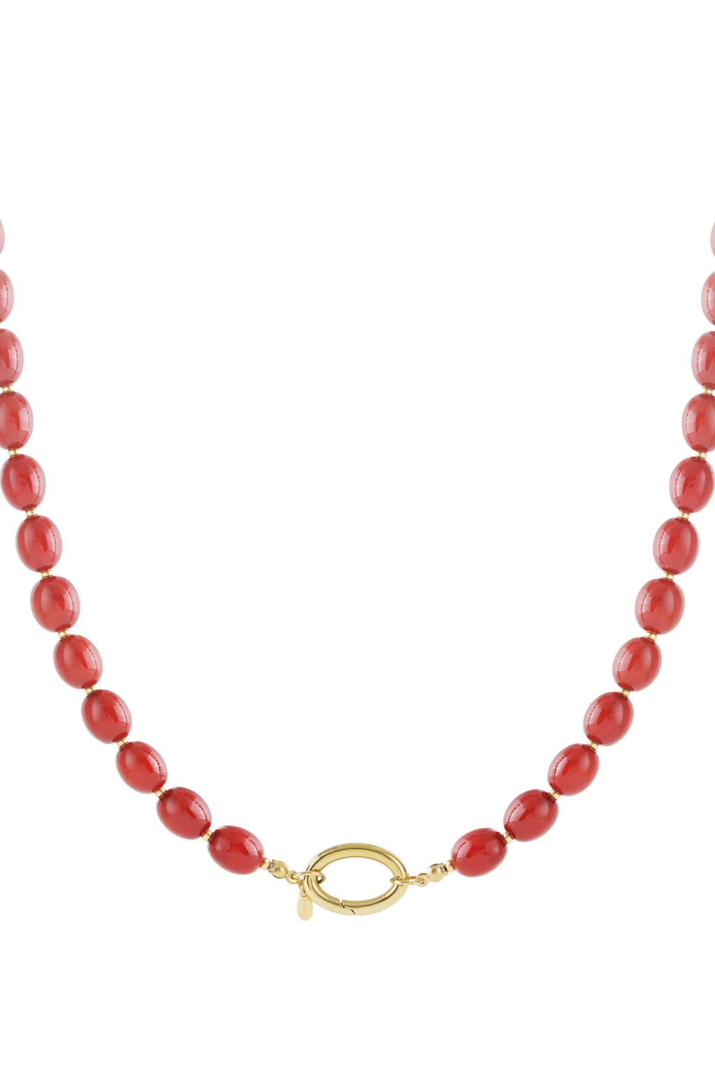 Collane di perline acriliche perline casual quotidiane-10.5*13mm