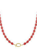Collane di perline acriliche perline casual quotidiane-10.5*13mm
