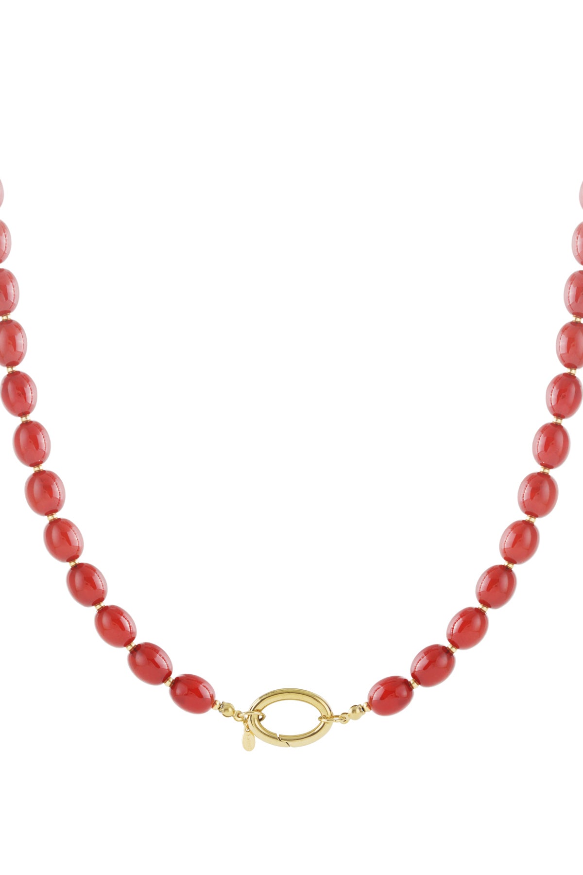 Collane di perline acriliche perline casual quotidiane-10.5*13mm