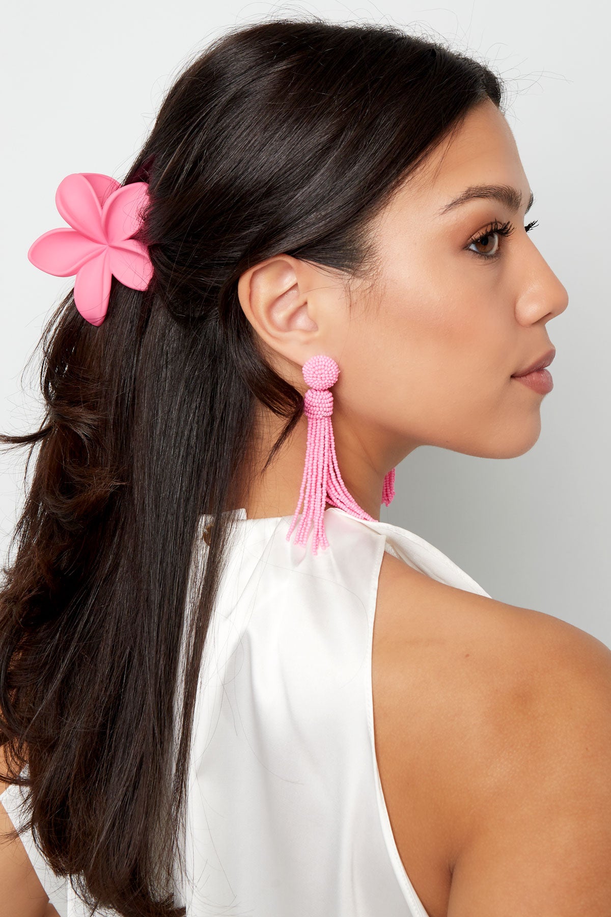 Fermaglio per capelli a forma di fiore - Plastica
