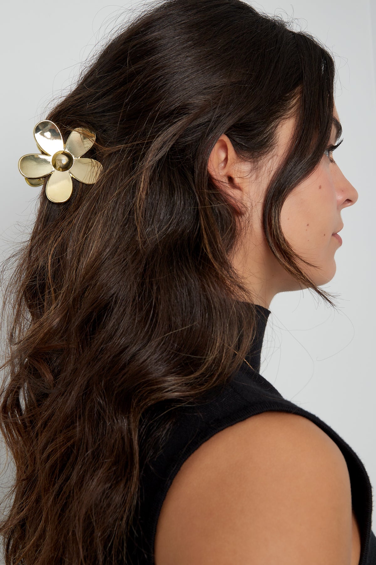 fermaglio per capelli a forma di margherita