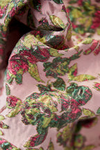 Top Senza Maniche in Miscela di Seta Peplum Primavera/Estate