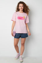 Cotton Maglietta Donna Street Random Print