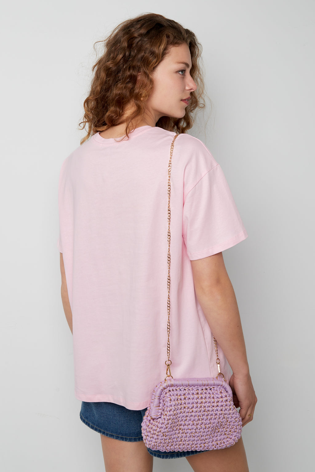 Cotton Maglietta Donna Street Random Print