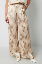 Pantaloni larghi donna tessuti casual Tie-dye Primavera/Estate