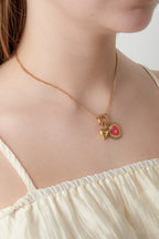 Collana fai da te Sole del cuore
