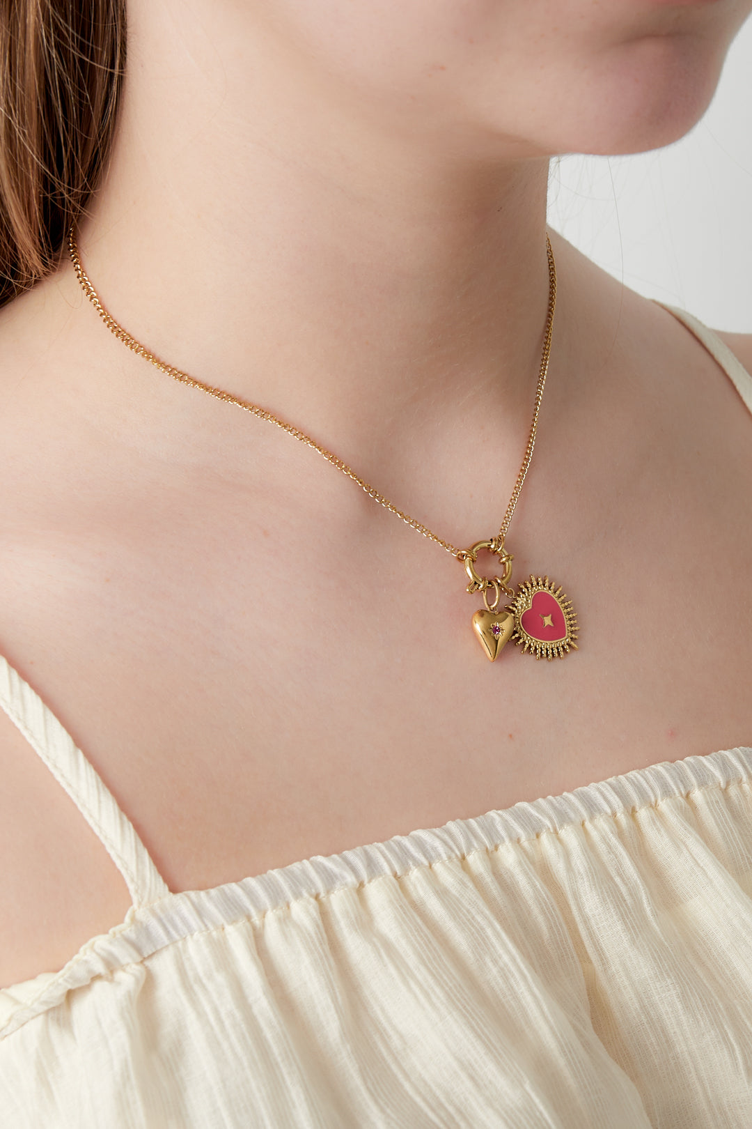Collana fai da te Sole del cuore