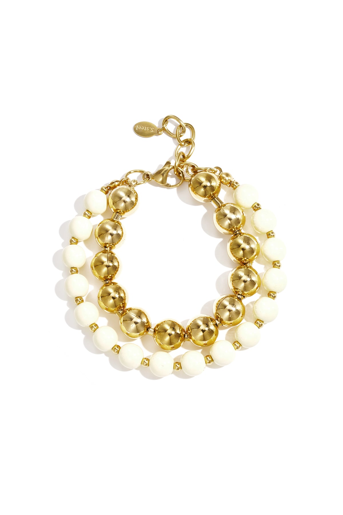 Braccialetti di perline collegate