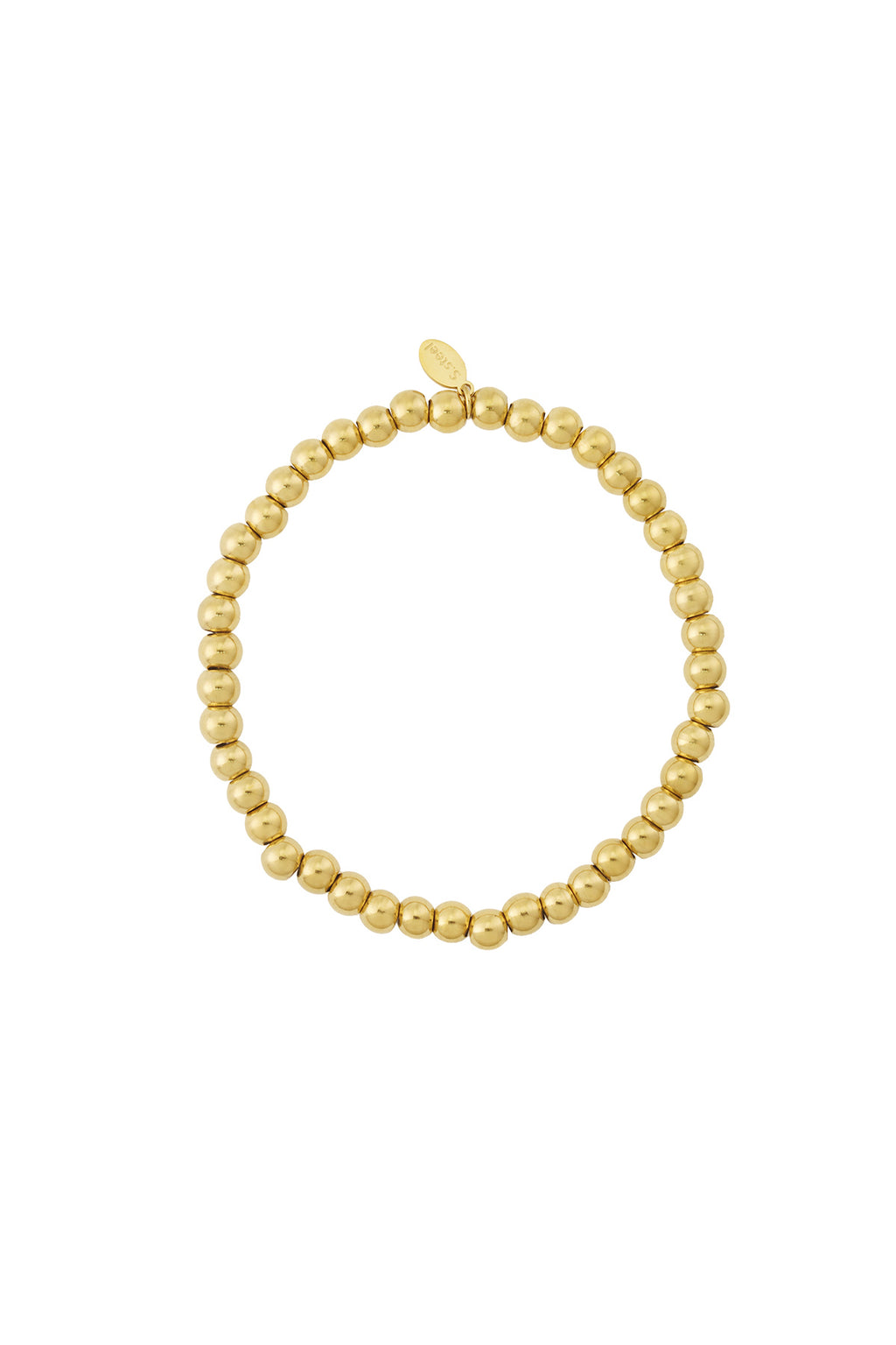 Braccialetti di perline solide - 5 mm