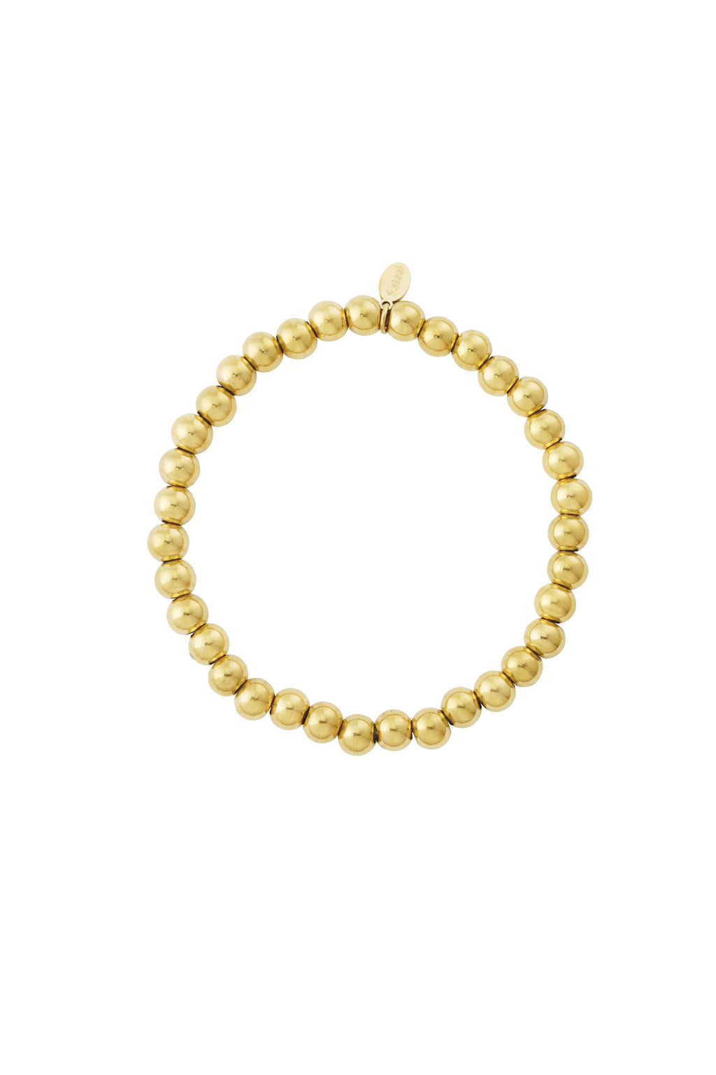 Braccialetti di perline solide - 6 mm