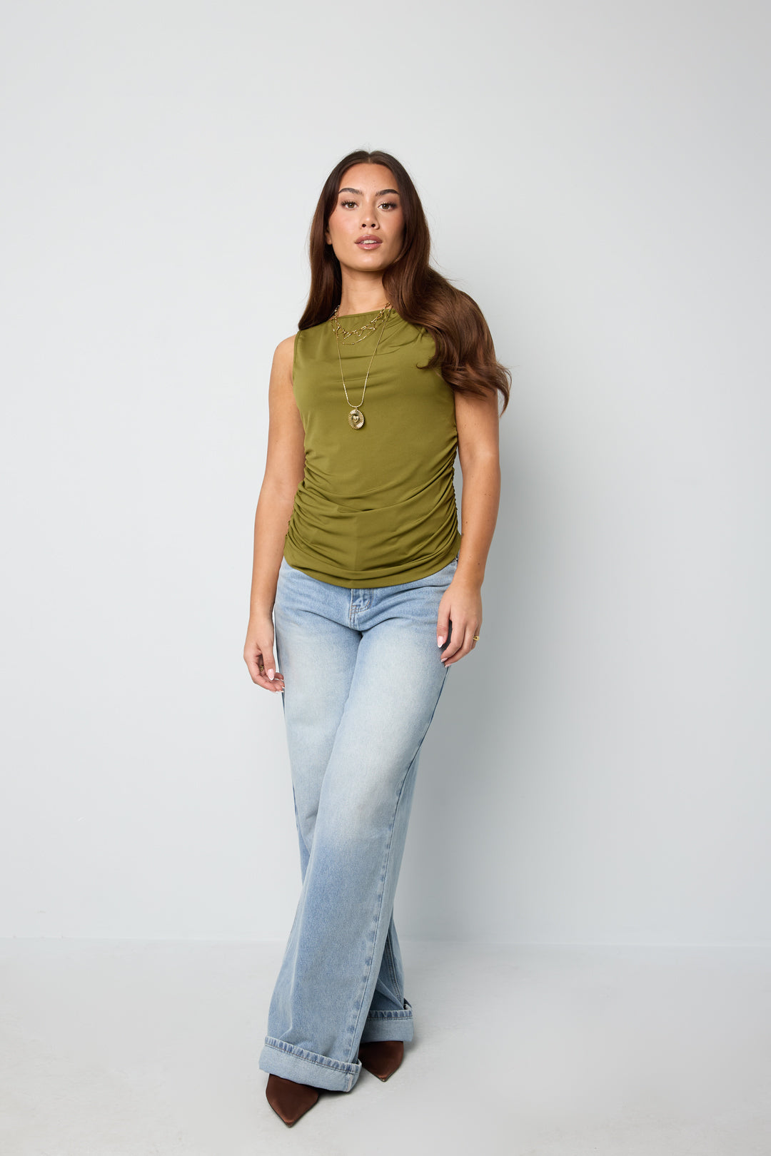 top drappeggiato