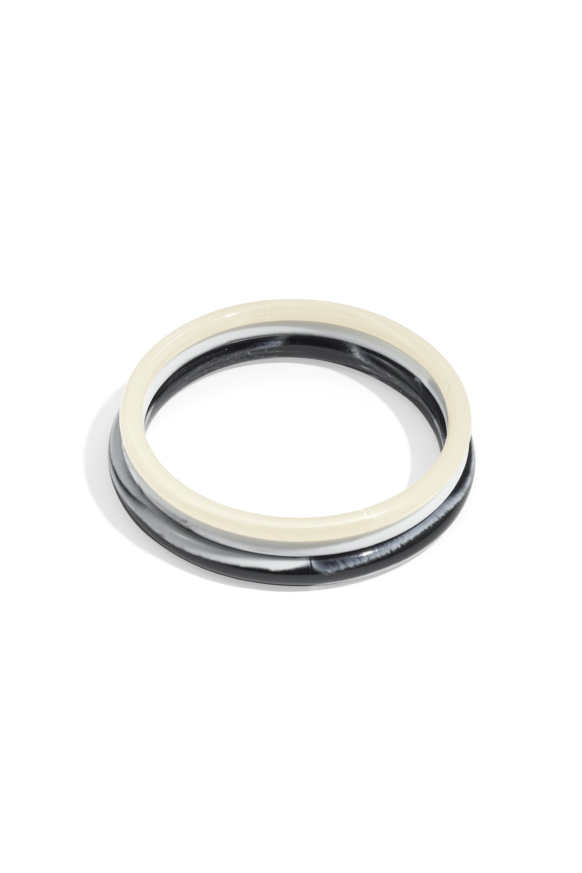 Braccialetti in acrilico tinta unita casual quotidiani semplici serie gioielli da donna