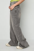 Jeans a gamba larga