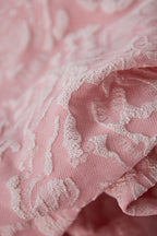 Tessuto in Fibra di Poliestere Tessuta Top Donna a Spalla Singola Stampa Fiorita Elegante