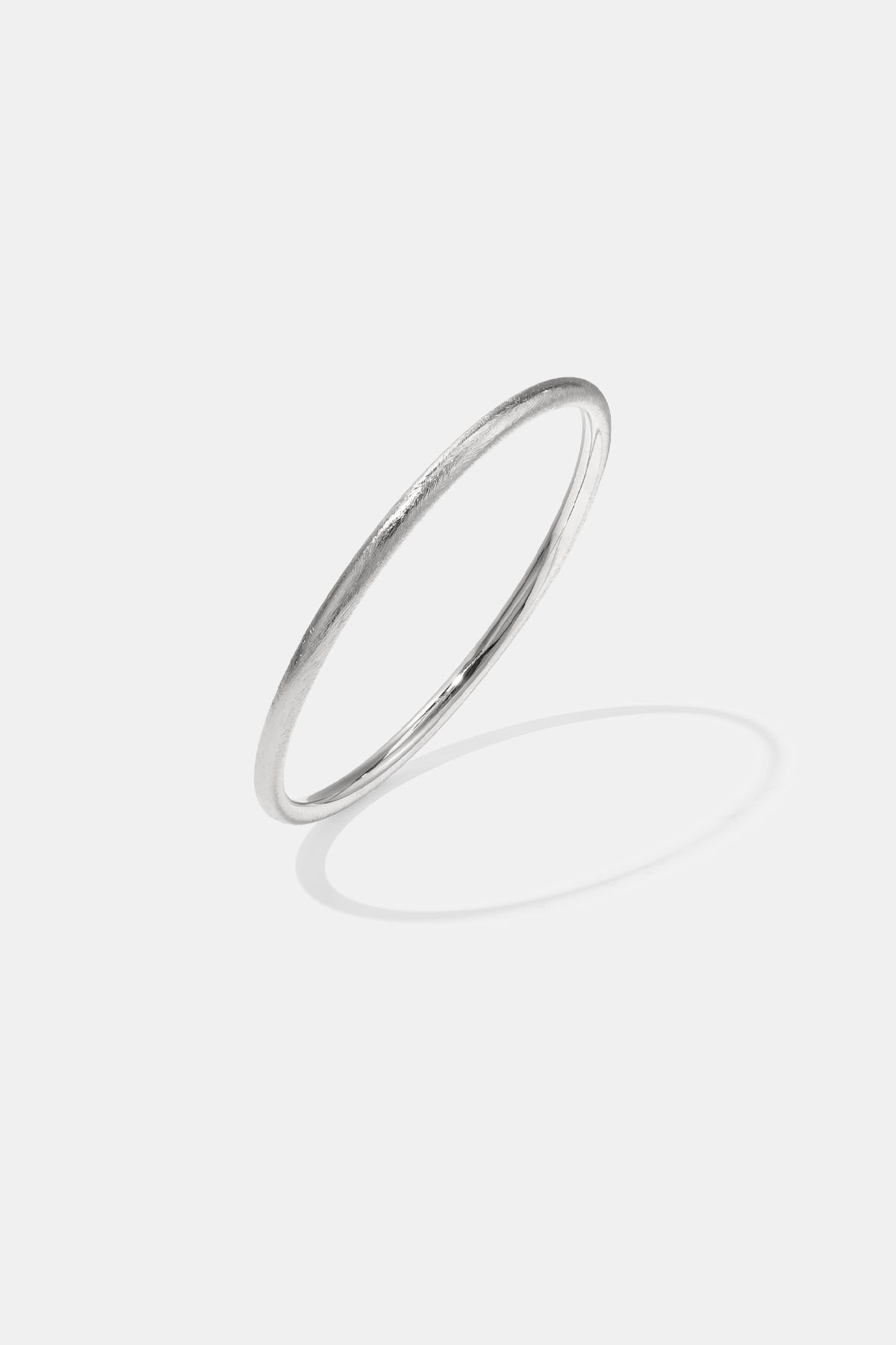 Bracciale con effetto spazzolato - 4 mm