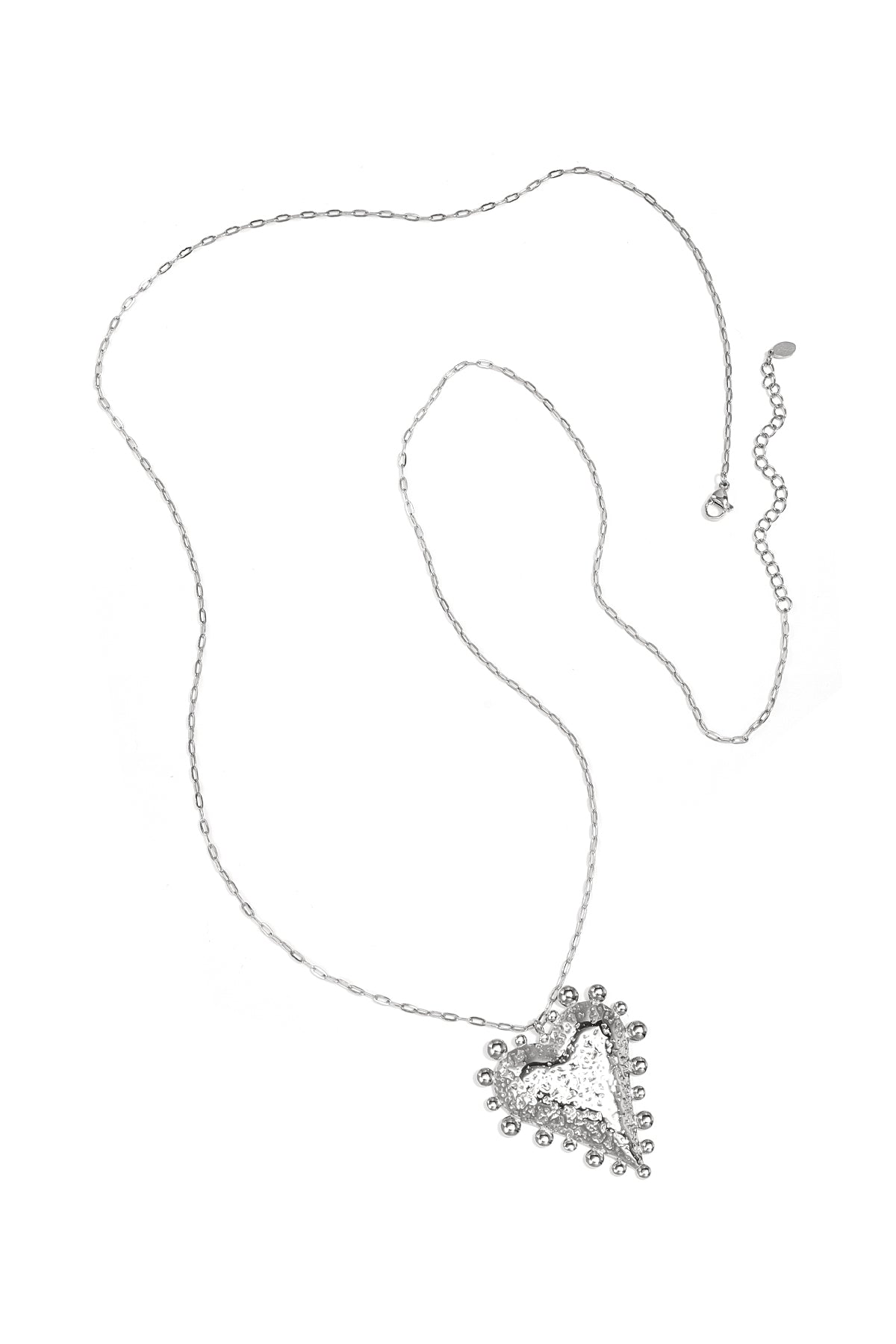 Collana con cuore importante