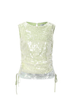 Top con paillettes