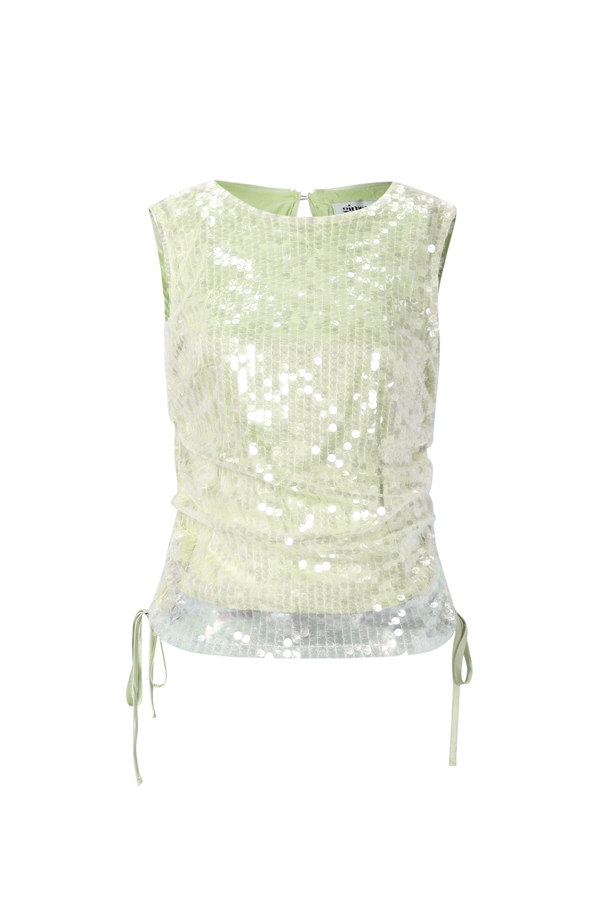 Top con paillettes