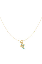 Collana fai da te a forma di cuore con stivale