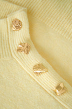 Maglione Donna in Fibra di Poliestere Intrecciata Stile Casual Colore Puro
