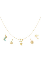 Collana fai da te a forma di cuore con stivale
