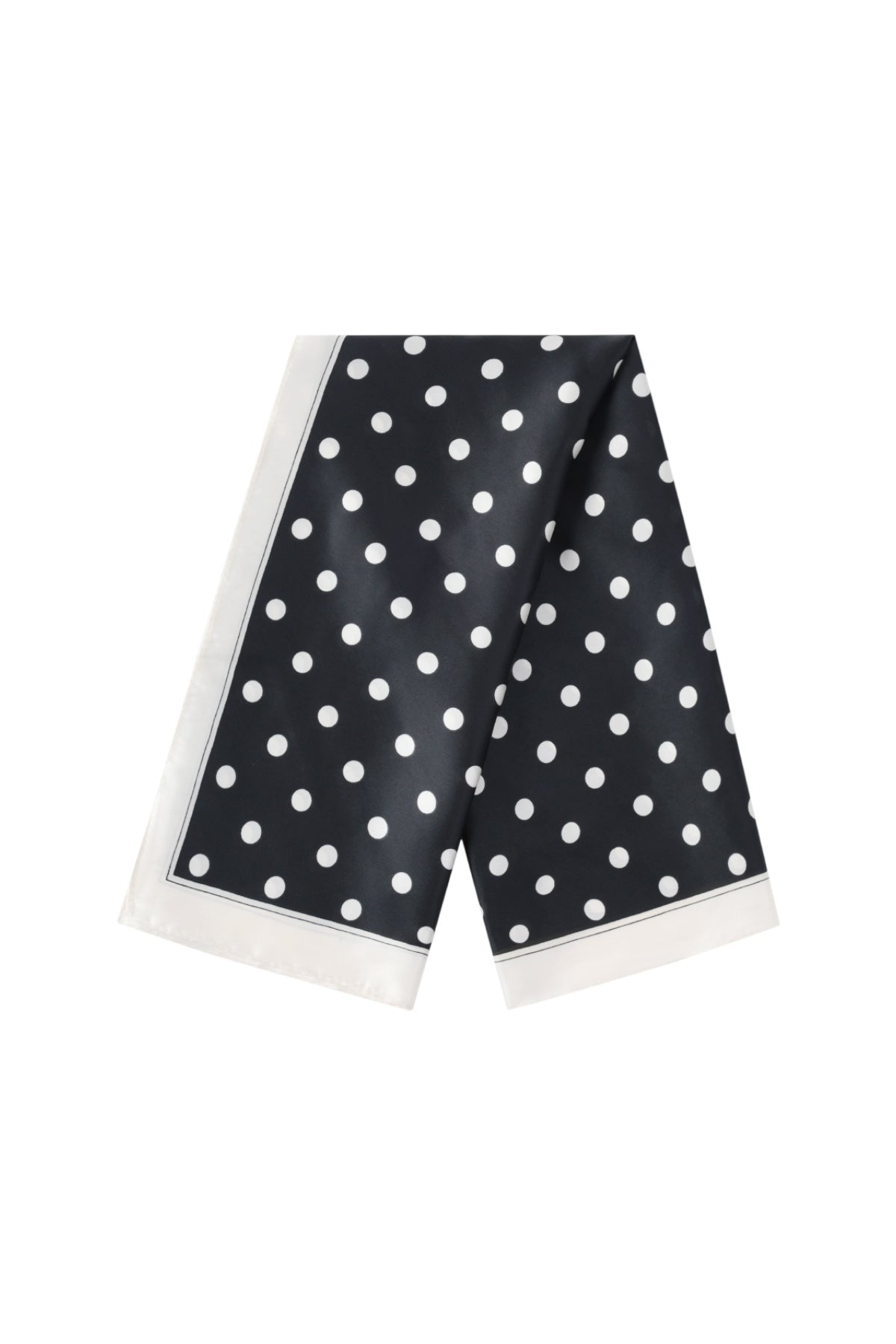 Sciarpe estive a pois, casual, in poliestere, accessori quotidiani
