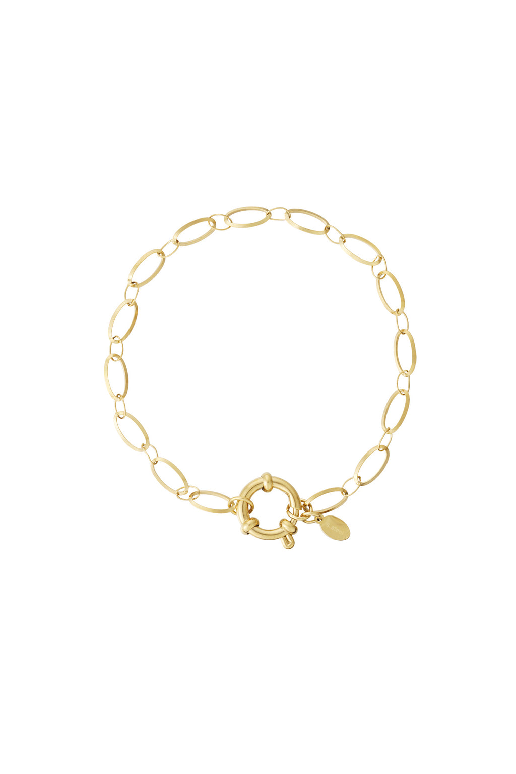 Braccialetti a catena in acciaio inossidabile, fai da te, semplici, quotidiani, serie di gioielli da donna