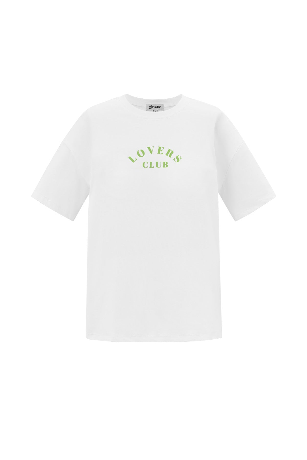 Cotton Maglietta Donna Casual Letters