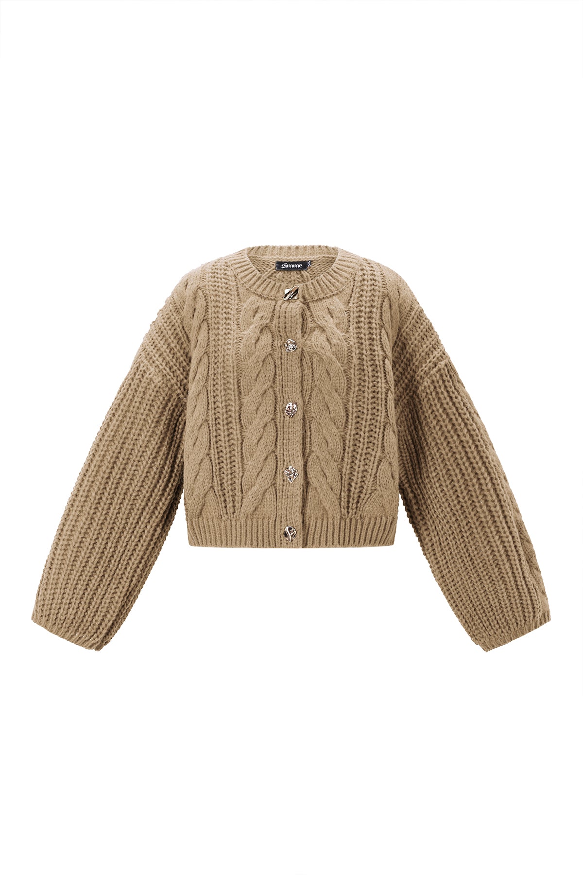 Cardigan a trecce