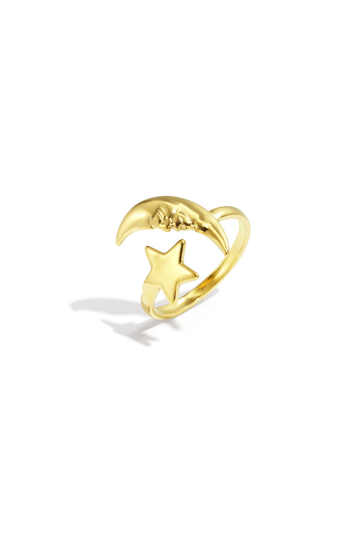 Anelli minimalisti in acciaio inossidabile, serie Star Casual Daily Simple, gioielli da donna