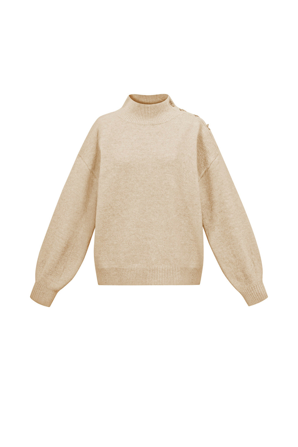 Maglione Donna in Fibra di Poliestere Intrecciata Stile Casual Colore Puro