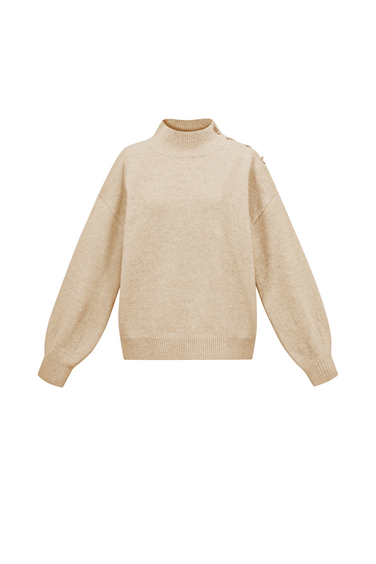 Maglione Donna in Fibra di Poliestere Intrecciata Stile Casual Colore Puro