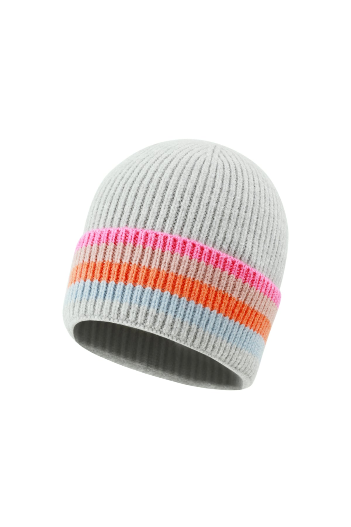 Cappello a righe multicolori