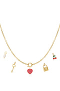 Collana fai da te a forma di cuore