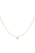 Collana a V in acciaio inossidabile Gold Stainless Steel