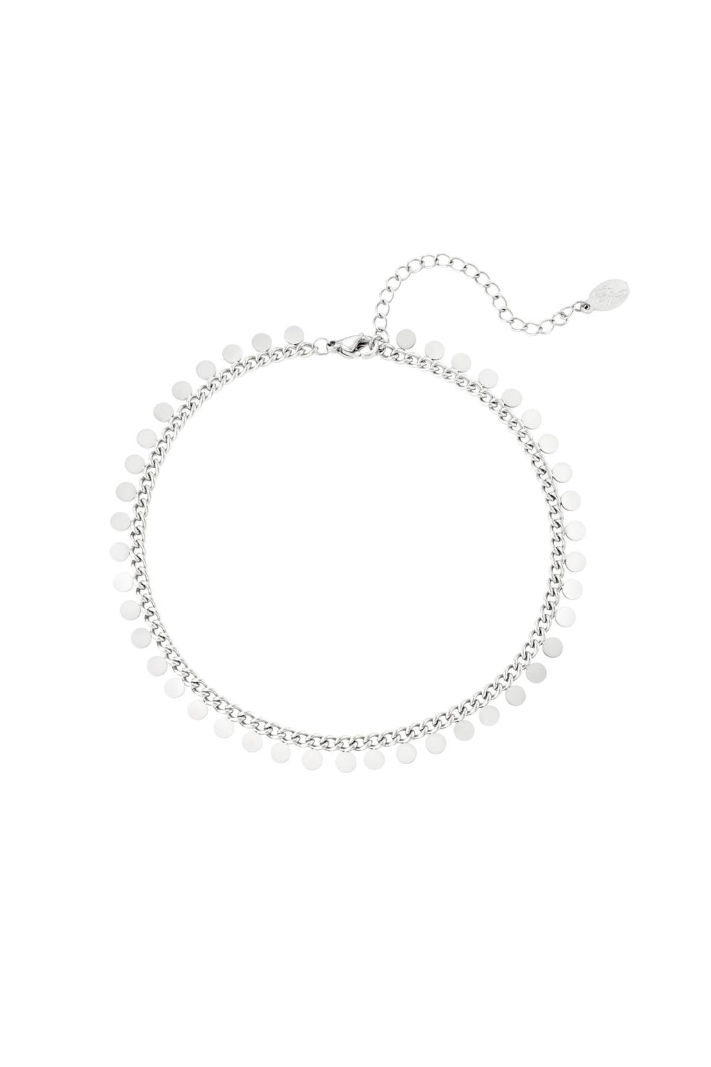 Cerchietti per cavigliere in acciaio inossidabile Silver Color Stainless Steel