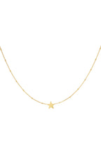 stella a catena in acciaio inox Gold Stainless Steel