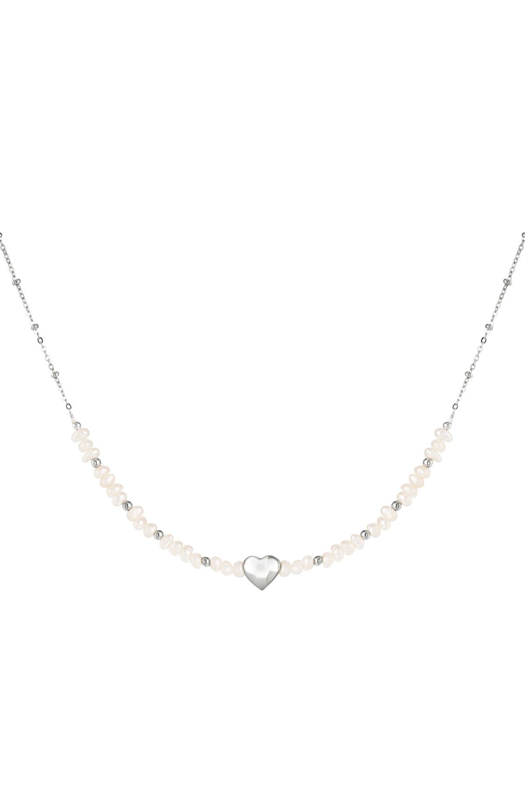 Collana bellissima perla Gold Stainless Steel